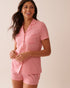 La Vie en Rose_Stripe Print Shirt PJ Set_40400081_P60366_01