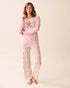 La Vie en Rose_Snow White Gingerbread_Gingerbread Print Cotton Pj Set_40400087_P10531_01