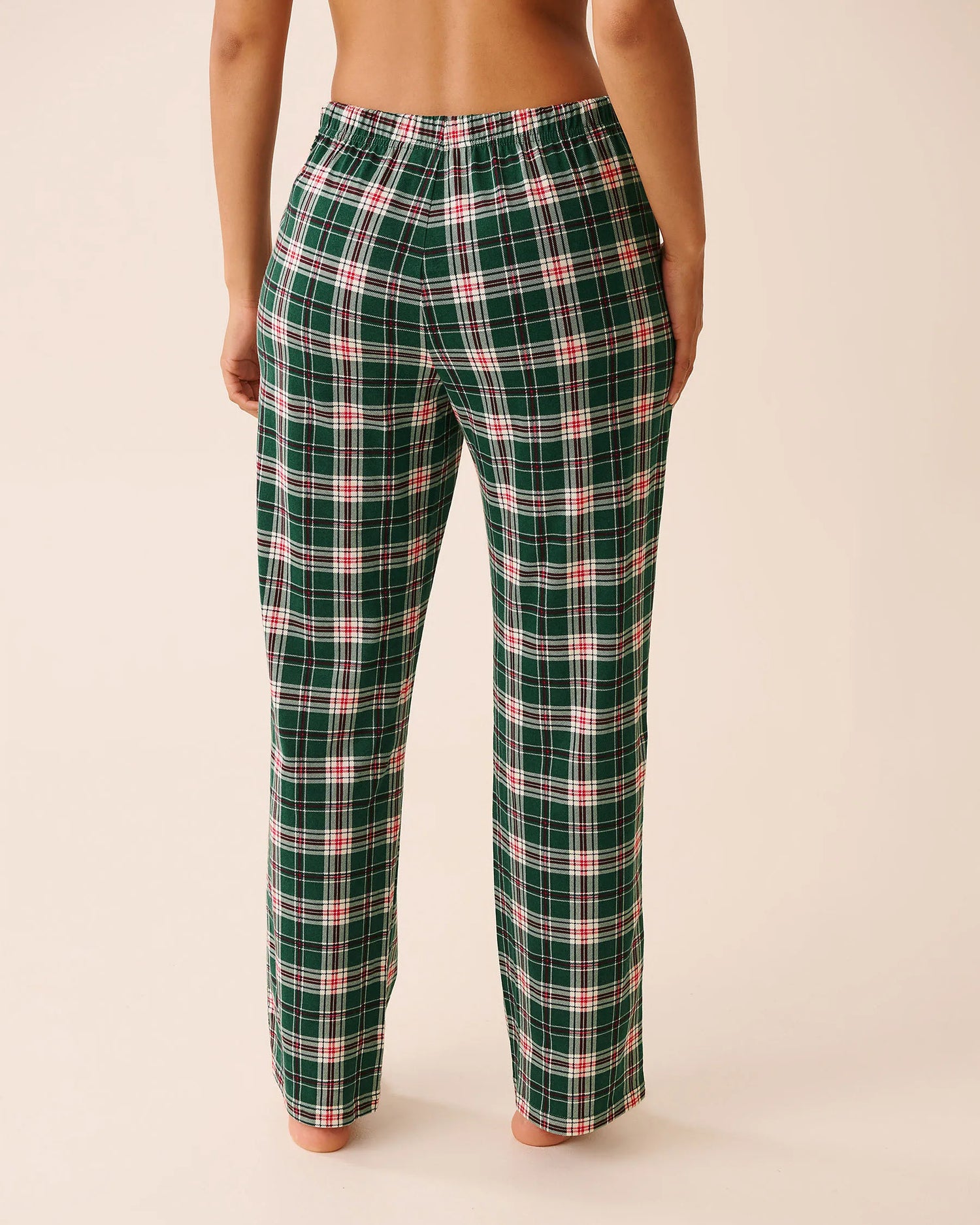 La Vie en Rose_Botanical Savvy Plaid_Penguin Print Cotton Pj Set_40400087_P30127_05