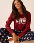 La Vie en Rose_Evening Blue Cat_Kitten Print Cotton Pj Set_40400087_P40492_01