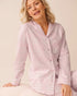 La Vie en Rose_Cherry Blossom Plaid_Pink Plaid Flannel Pj Set_40400089_P60413_03