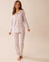 La Vie en Rose_Snow White Pink Nordic_Fair Isle Print Micropolar Pj Set_40400090_P10547_01