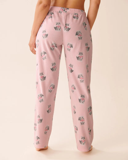 La Vie en Rose_Cherry Blossom Cats_Cat Print Microfleece Pj Set_40400090_P60414_05