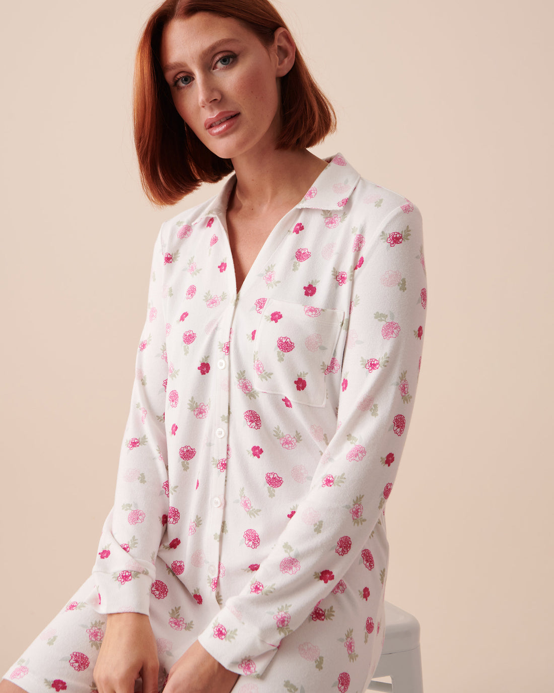 Sweater Knit Long Sleeve Sleepshirt_40500326_P10382_01