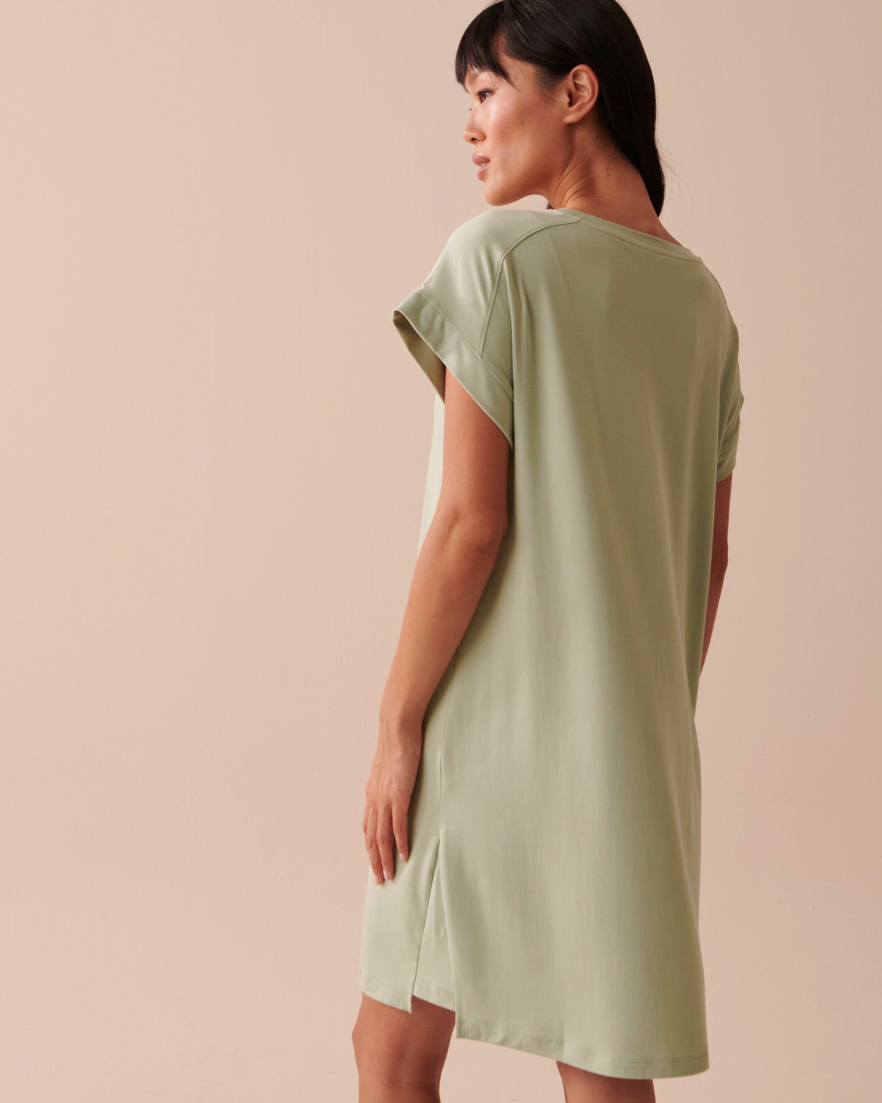 Peachy D Love Short Sleeve Sleepshirt_40500329_30035_02