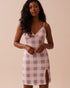 Pink Plaid Super Soft Nightie_40500389_P60297_01