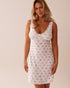 La Vie en Rose_Snail Print Lace Trim Super Soft Nightie_40500433_P10496_01