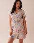 La Vie en Rose_Watercolour Flower Print Super Soft Button-down Sleepshirt_40500434_P60362_01