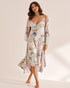 La Vie en Rose_Watercolour Flower Print Super Soft Nightie_40500435_P60362_01
