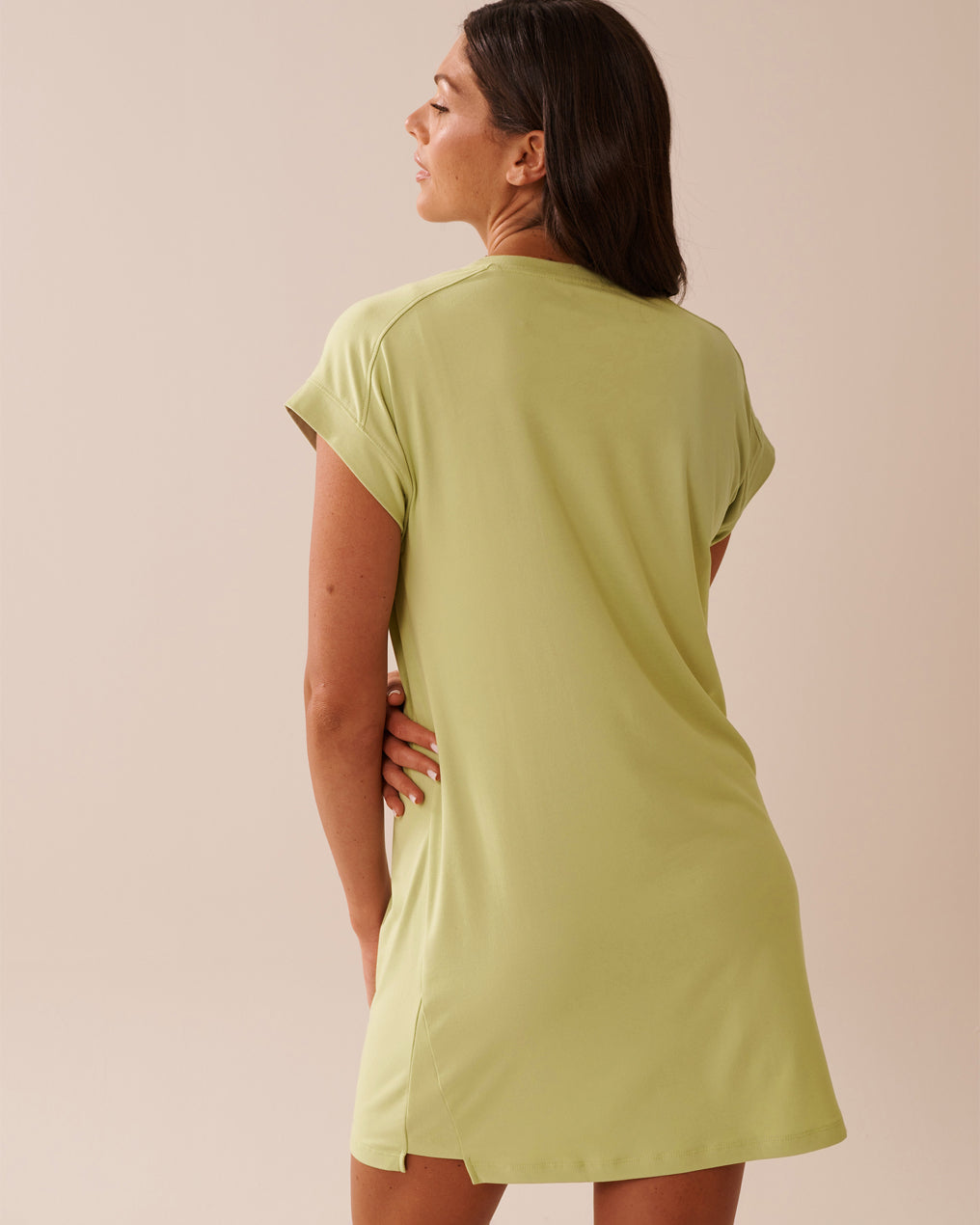 La Vie en Rose_Lint_Frog Print Super Soft Sleepshirt_40500441_30132_02