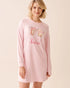 La Vie en Rose_Cherry Blossom_Skiing Bear Print Recycled Fibers Long Sleeve Slee_40500455_60074_01