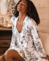 La Vie en Rose_Snow White Grey Bouquet_Black Rose Print Super Soft Nightie_40500470_P10570_01