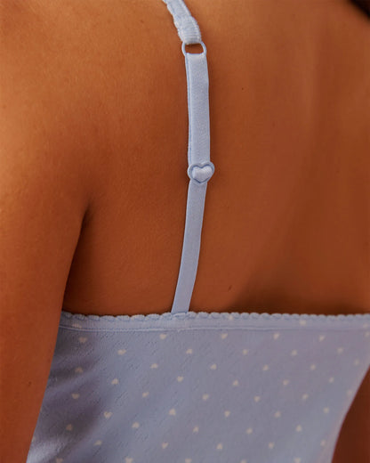 La Vie en Rose_Windsurfer Mini Hearts_Heart Print Pointelle Nightie_40500471_P40533_03