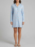 La Vie en Rose Windsurfer Rabbit Women Bunny Print Super Soft Button-down Sleepshirt SKU: 40500473_P40532 Image 00