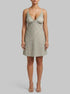 La Vie en Rose Mineral Gray Floral Women Cherry Blossom Print Lace Trim Super Soft Nightie SKU: 40500478_P30142 Image 00