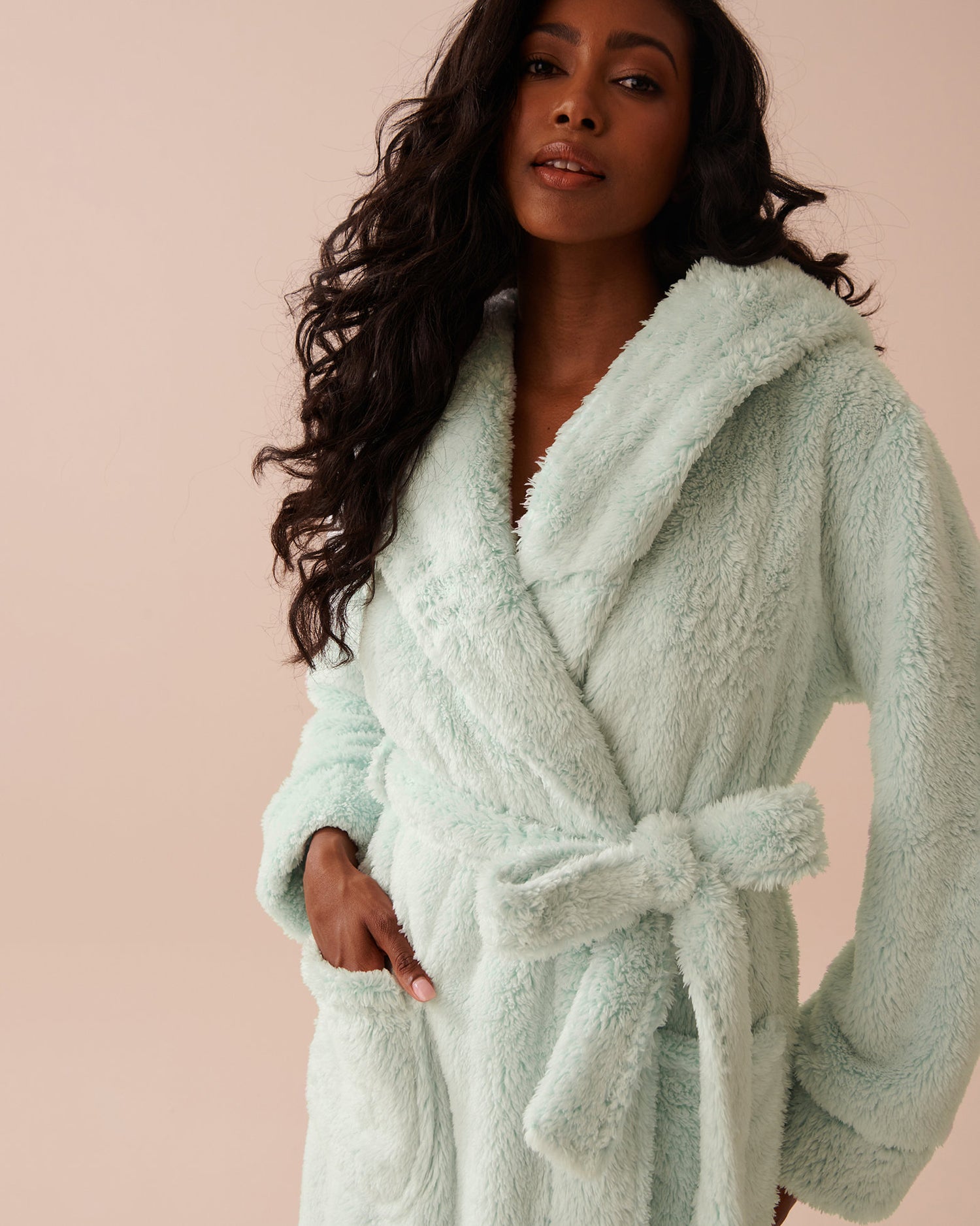 Soft Plush Hooded Robe_40600193_40137_04