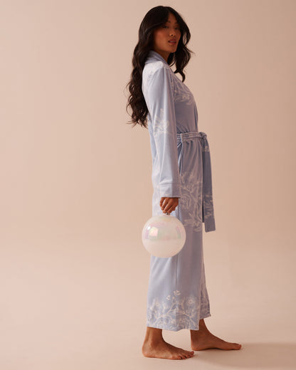 Velvety Softness Long Robe_40600196_P40399_03