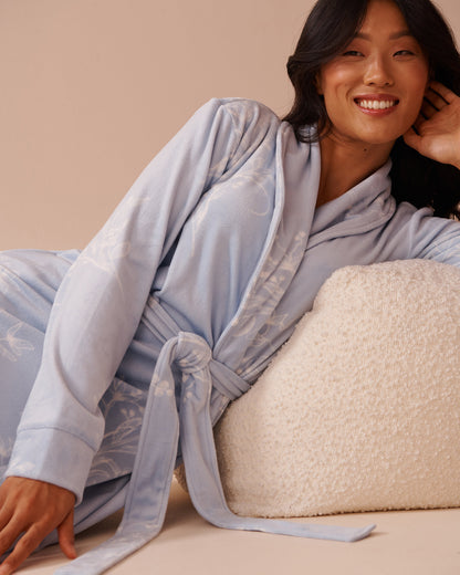 Velvety Softness Long Robe_40600196_P40399_04