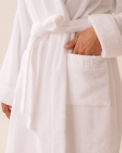 La Vie en Rose_Brilliant White_Terry Spa Hooded Robe_40600212_10000_04