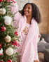 La Vie en Rose_Cherry Blossom_Soft Plush Quilted Effect Robe_40600219_60074_01