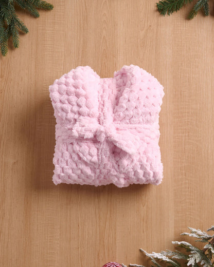 La Vie en Rose_Cherry Blossom_Soft Plush Quilted Effect Robe_40600219_60074_05