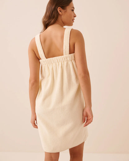 La Vie en Rose Almond Oil Women Terry Body Wrap &amp; Hair Towel Set SKU: 40600229_70110 Image 02