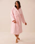 La Vie en Rose Blushing Bride Women Terry Spa Hooded Robe SKU: 40600233_60000 Image 01
