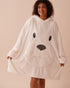 Polar Bear Soft Plush Oversized Hoodie_40700349_10011_01