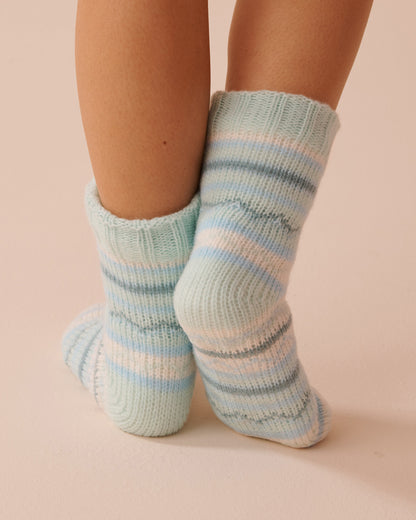 Striped Knit and Sherpa Socks_40700353_P40405_02