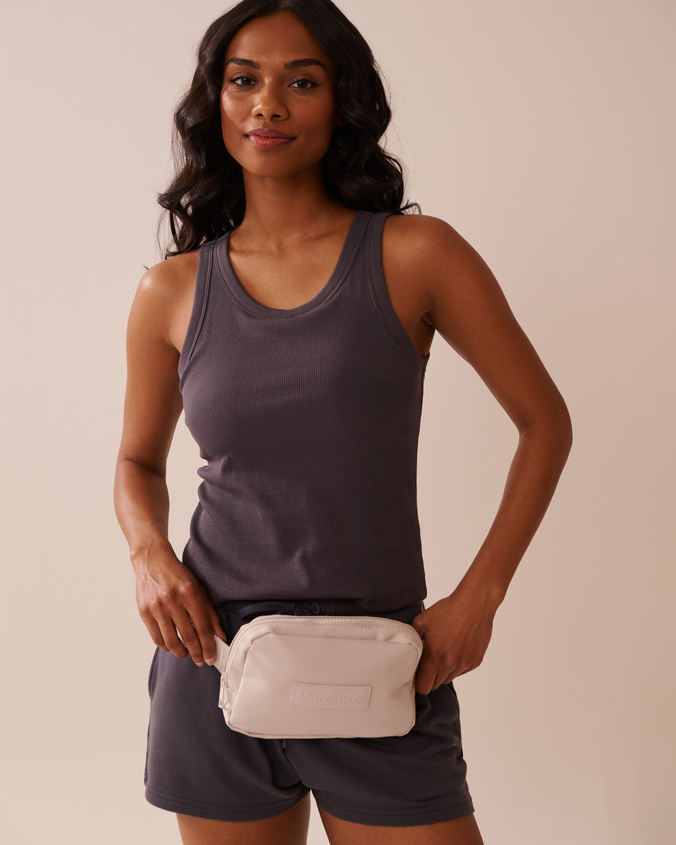 La Vie en Rose_Pumice Stone_Belt Bag_40700391_00041_05