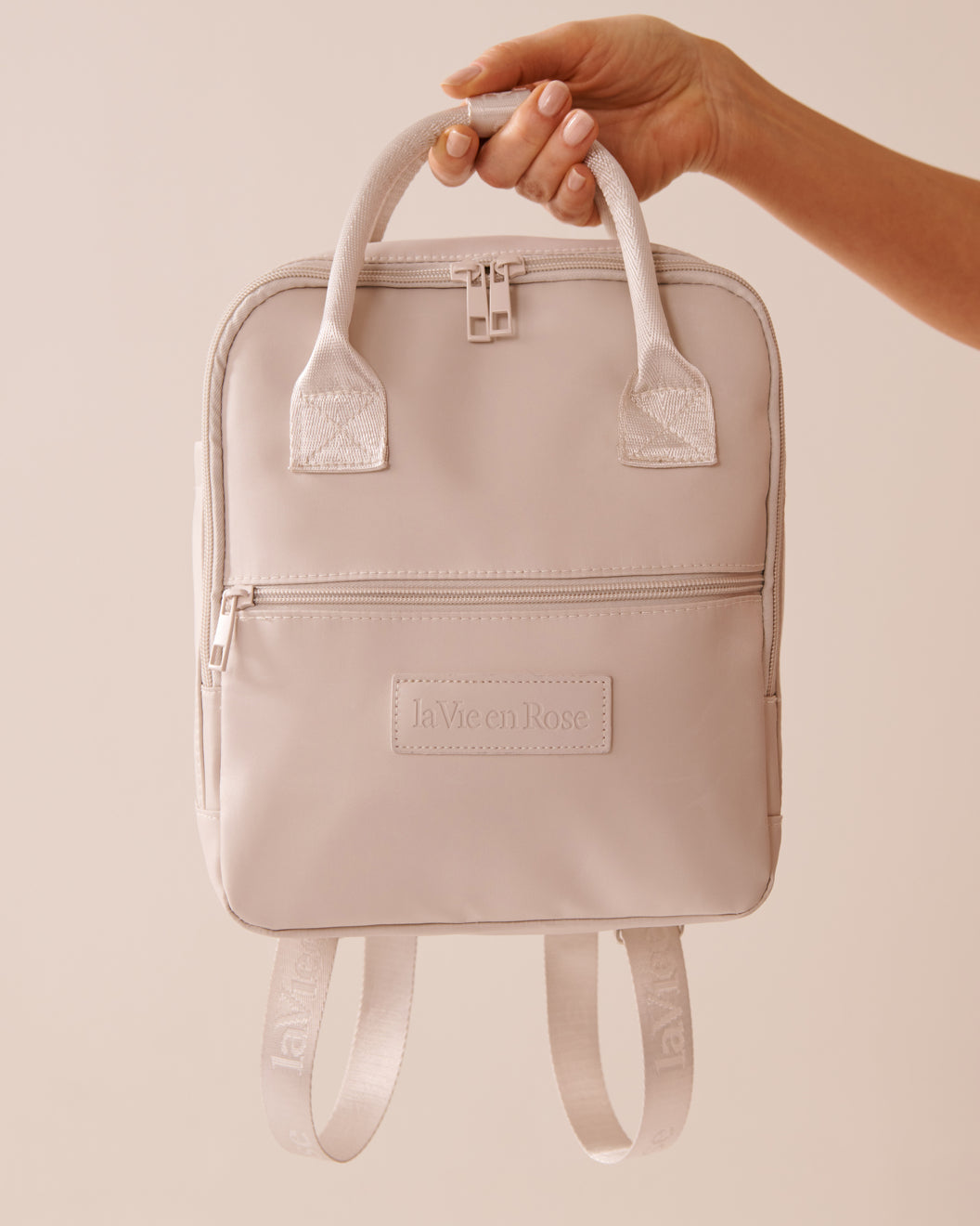 La Vie en Rose_Pumice Stone_Mini Backpack_40700392_00041_03