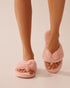 La Vie en Rose_Faux Fur Flip-flop Slippers_40700397_60059_01
