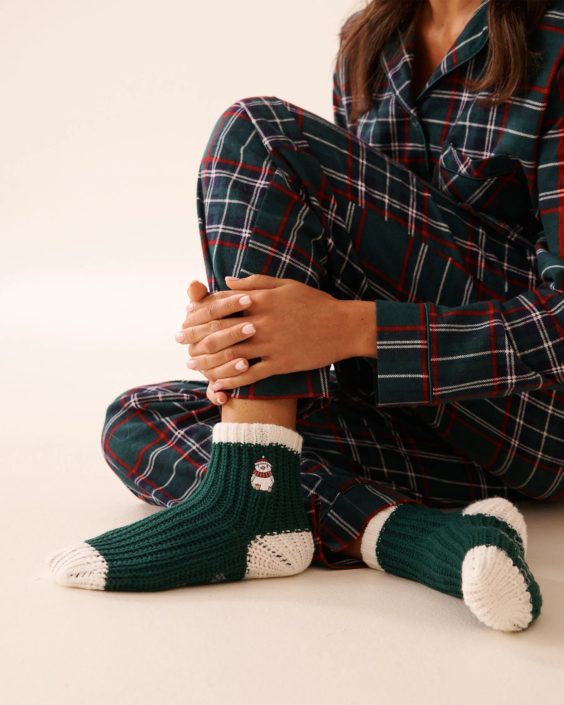 La Vie en Rose_Botanical Garden_Embroidered Dog Socks_40700423_30140_02