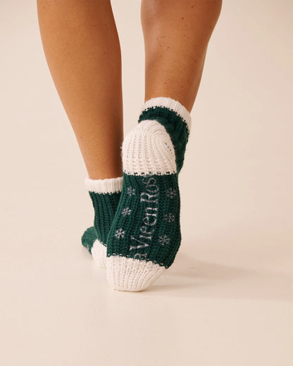 La Vie en Rose_Botanical Garden_Embroidered Dog Socks_40700423_30140_03