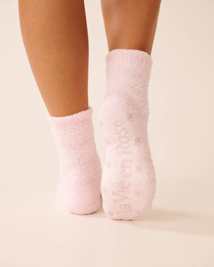 La Vie en Rose_Cherry Blossom&amp;Snow White Nord_Plush Teddy Bear Socks_40700425_P60433_03
