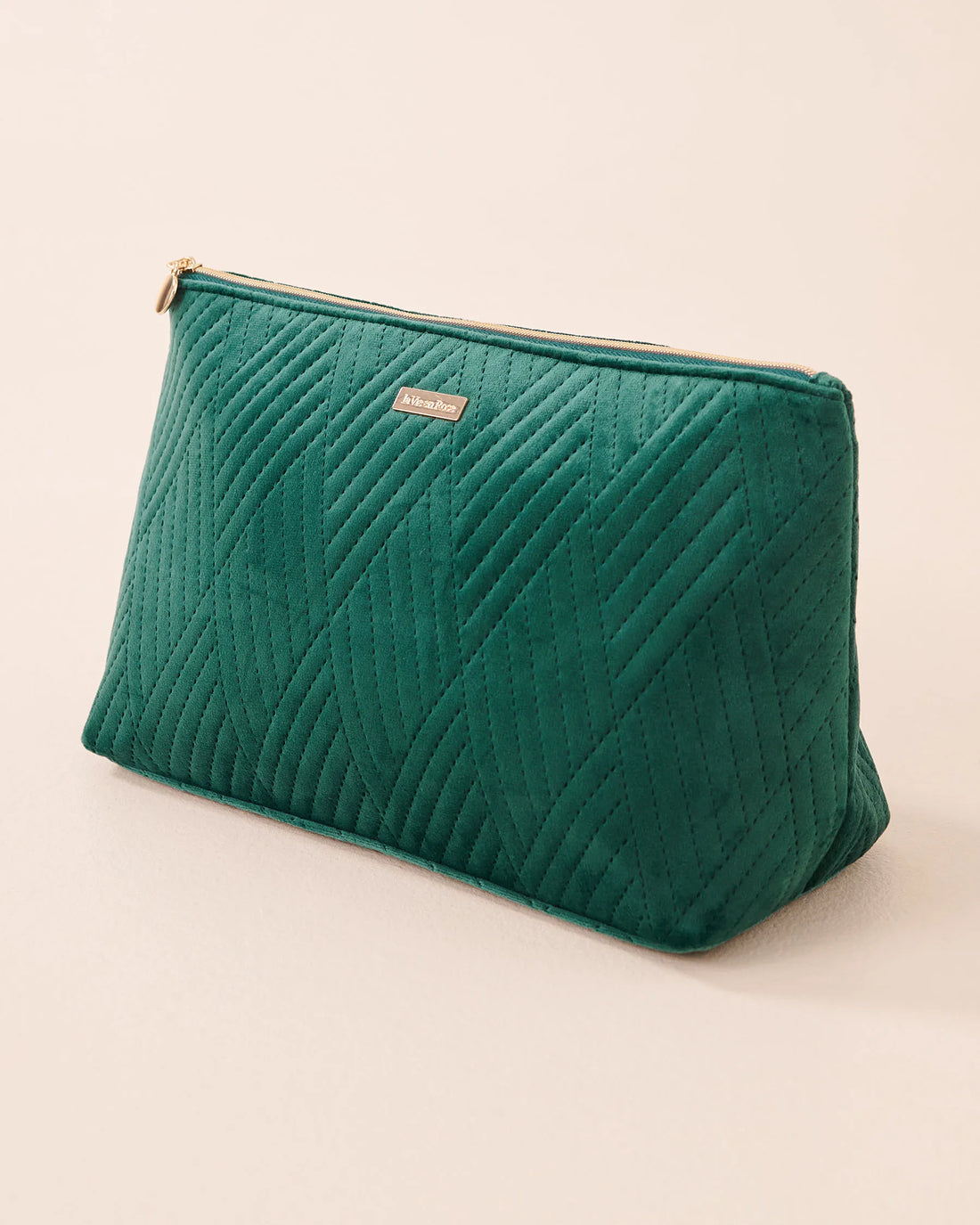 La Vie en Rose_Botanical Garden_2-In-1 Velvet Cosmetic Bag, Accessories_40700428_30140_01