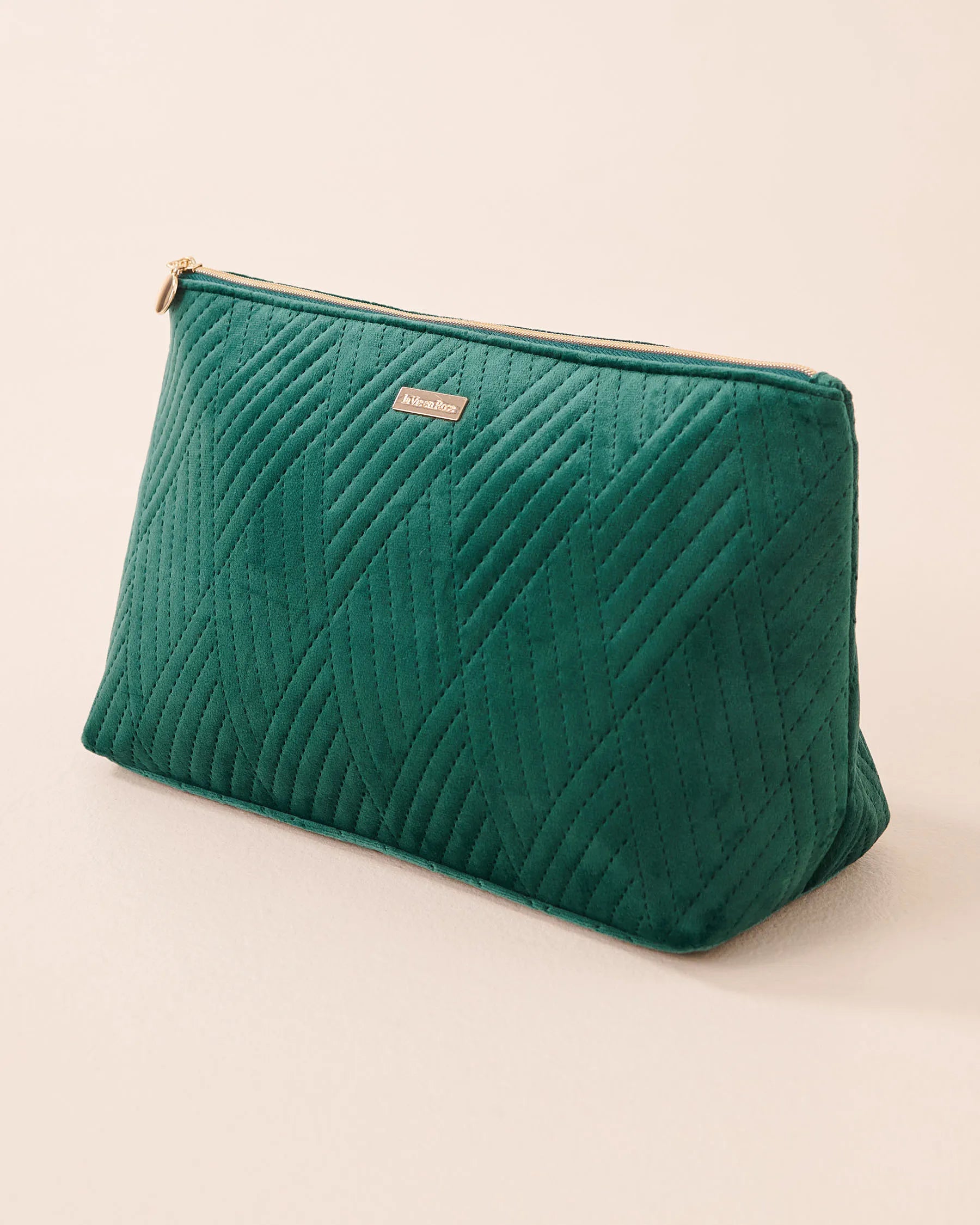 La Vie en Rose_Botanical Garden_2-In-1 Velvet Cosmetic Bag, Accessories_40700428_30140_01