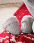La Vie en Rose_Quiet Gray_Cable Knit and Faux Fur Slippers_40700429_00055_01