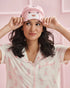 La Vie en Rose Tickled Pink Women Teddy Bear Sleep Mask SKU: 40700451_60229 Image 01