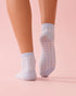 La Vie en Rose_Windsurfer Gingham_Polka Dot Ribbed Socks_40700455_P40535_02