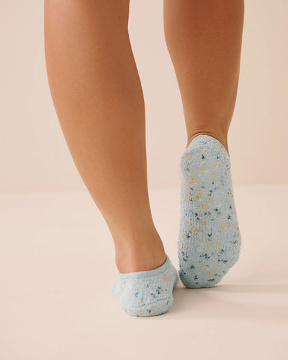 La Vie en Rose Stratosphere Segment Dyeing Women Chenille Slipper Grip Socks SKU: 40700463_P40563 Image 02