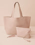 La Vie en Rose Pumice Stone Women Faux Leather Tote Bag SKU: 40700467_00041 Image 01