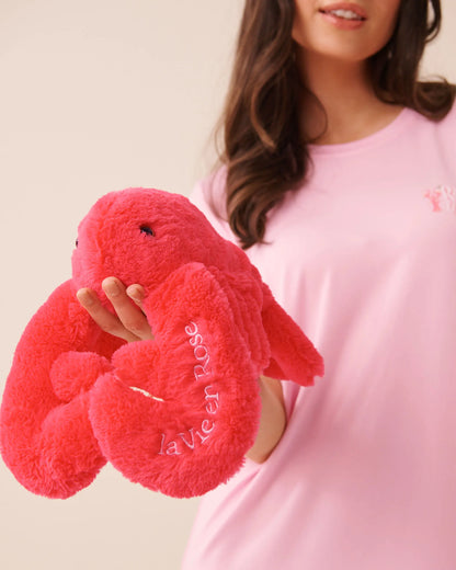 La Vie en Rose Paradise Pink Women Lobster Plush SKU: 40700470_60248 Image 02