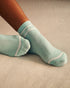 La Vie en Rose Sterling Blue Women Ribbed Socks SKU: 40700483_40153 Image 01