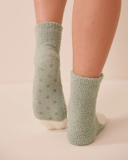 La Vie en Rose Belgian Block Women Plush Chicken Socks SKU: 40700502_30173 Image 02