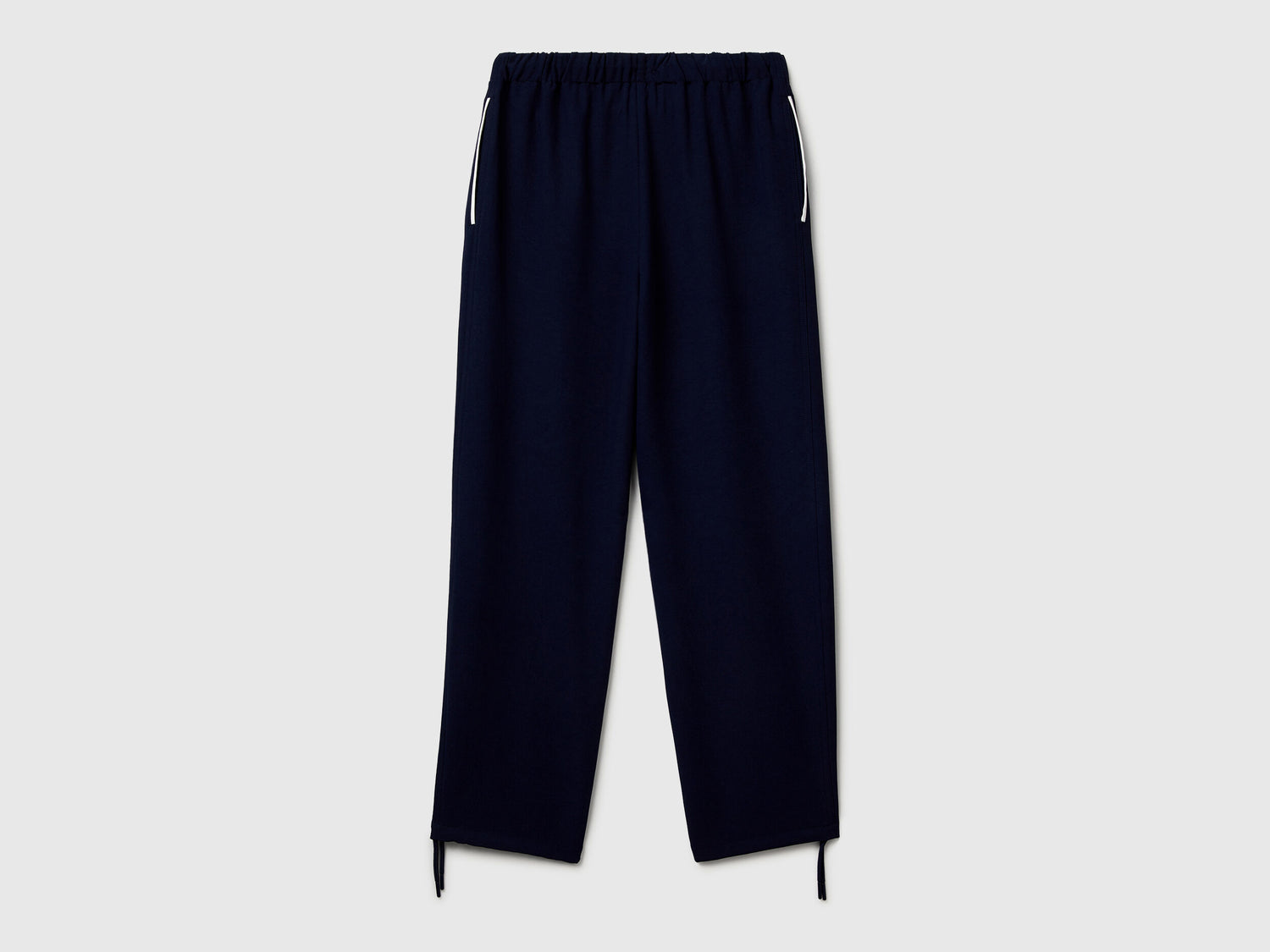 Benetton_Dark Blue_Trousers with Elastic and Drawstring_40A6DF09V_252_06