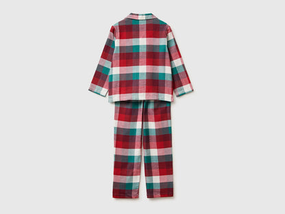 Benetton_Red_Flannel Tartan Pyjamas_40EP0P009_906_02
