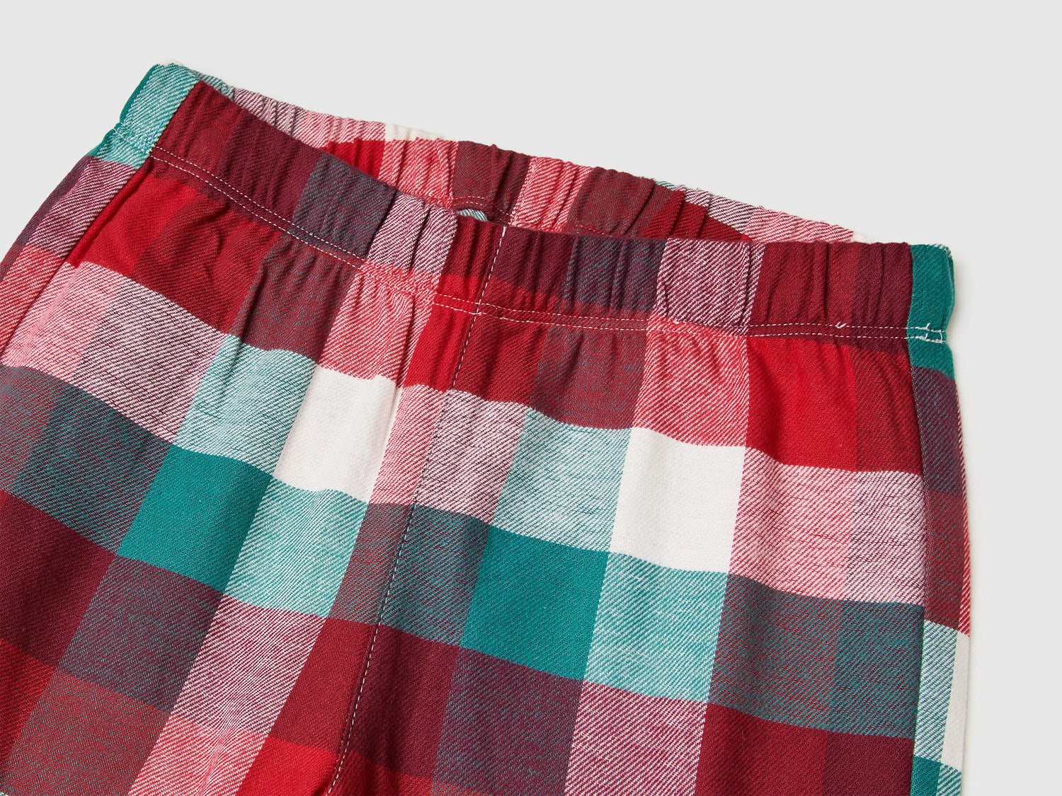 Benetton_Red_Flannel Tartan Pyjamas_40EP0P009_906_03