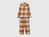 Benetton_Camel_Flannel Tartan Pyjamas_40EP3P00W_903_01