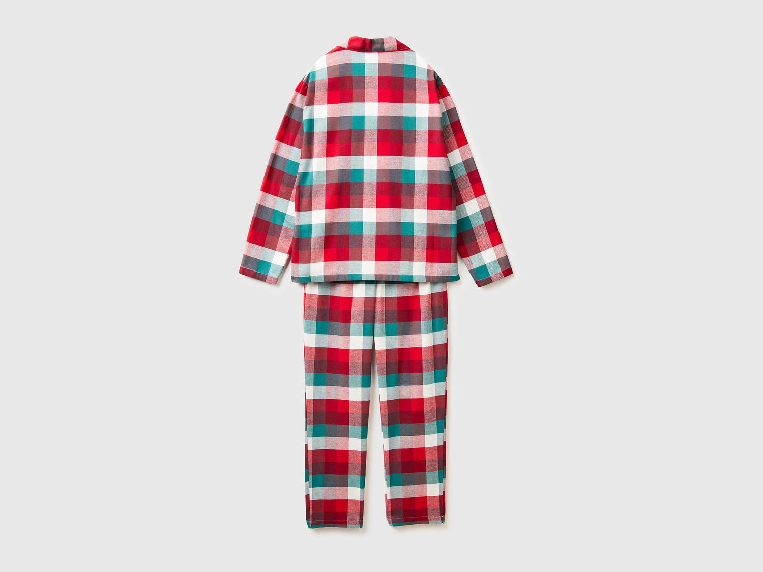 Benetton_Multi-color_Check Christmas Pyjamas in Flannel_40EP4P00C_906_02